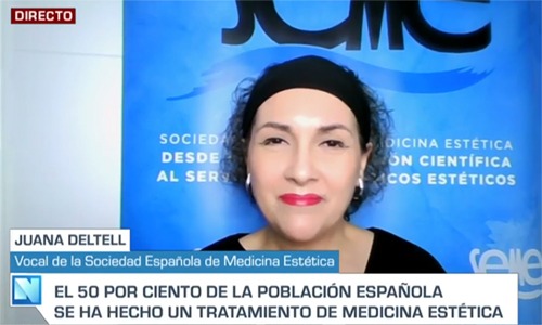 Entrevista a Juana Deltell, vocal de la Sociedad Española de Medicina Estética, durante el 39ª Congreso SEME 2024