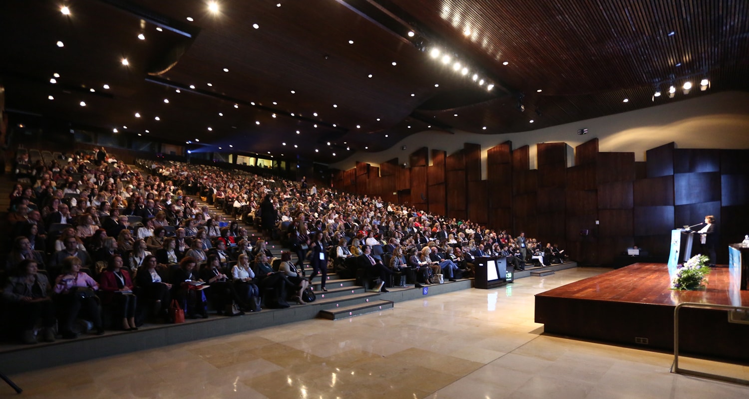 Sala plenaria durante el Congreso SEME 2020