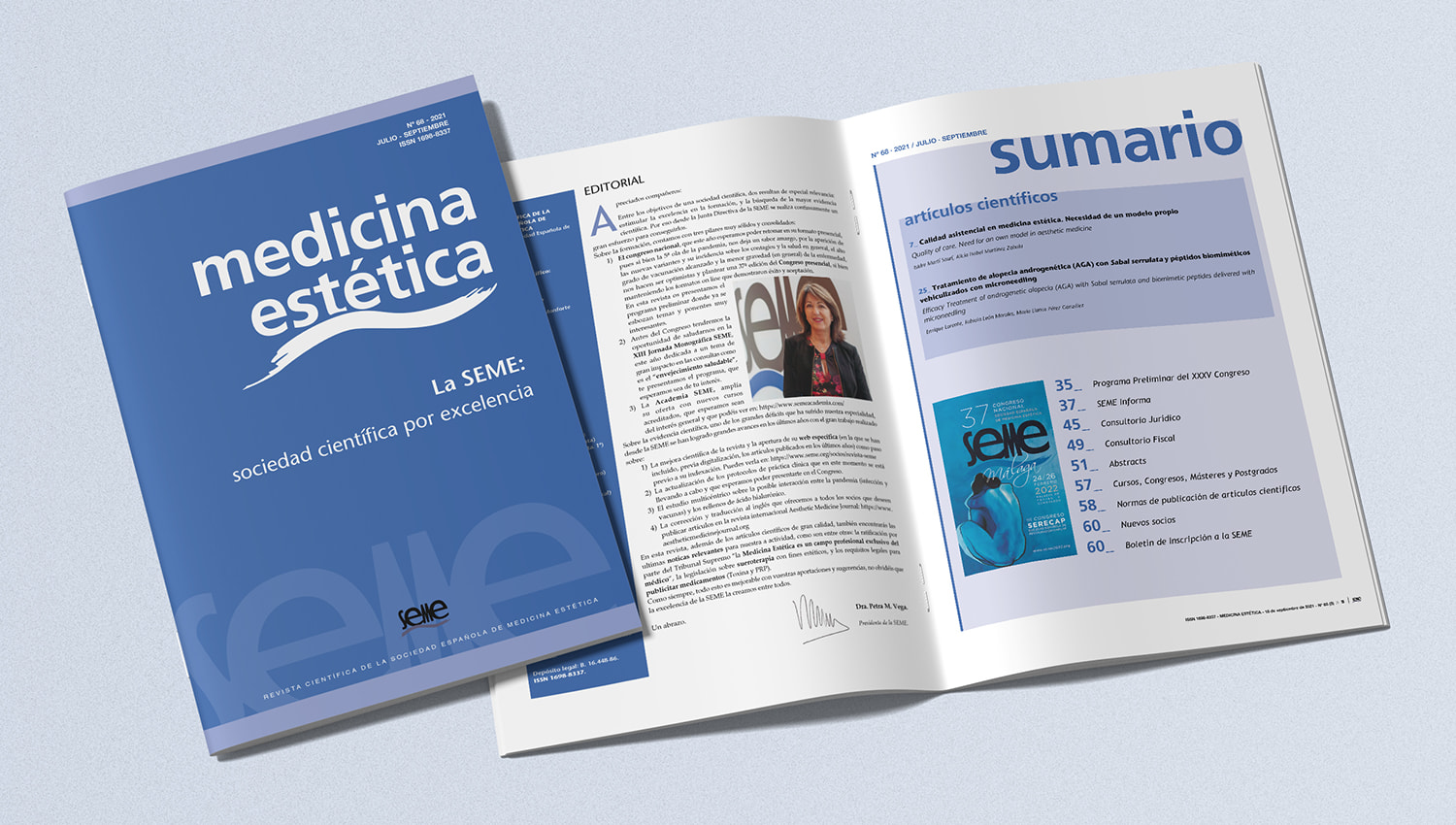 La revista científica de la SEME en formato impreso